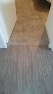 Installation de sols souples