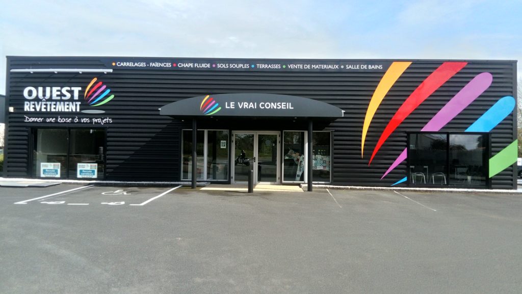 Magasin ouest revetement